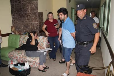 Detienen a “delivery” de cocaína en allanamiento a sanatorio