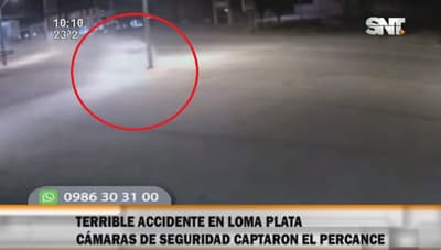 Un hombre muere a causa de explosión tras chocar contra columna