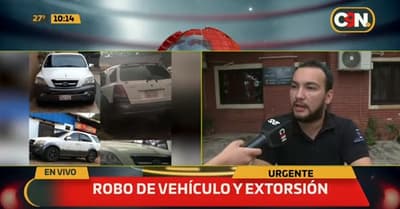 Denuncian robo de camioneta y posterior extorsión