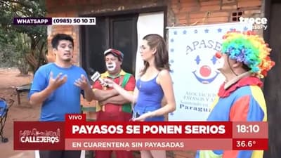 Payasos solicitan ayuda apoyo del Gobierno ante crisis por el Covid-19