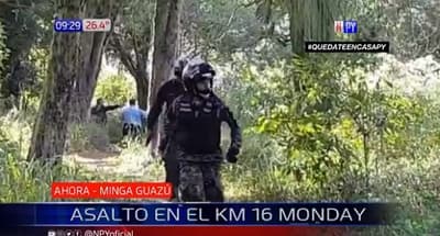 Asalto y persecución termina con un asaltante fallecido