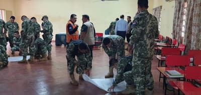 Tras contacto con sargento, 17 personas están en cuarentena