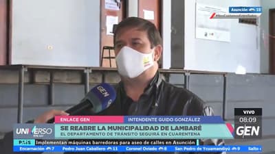Habilitan atención en la Municipalidad de Lambaré