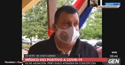 Médico que atiende en Asunción y Concepción da positivo a Covid-19