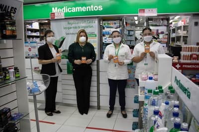 Cadena de farmacias apoya campaña contra la violencia hacia la mujer