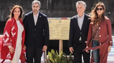 Macri “visita” a Abdo Benítez tras encuentro con Cartes