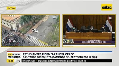 Diputados aprueban Arancel Cero, pero aplazan estudio