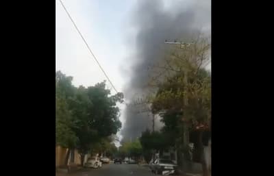 Reportan incendio de gran magnitud en el Bañado Sur