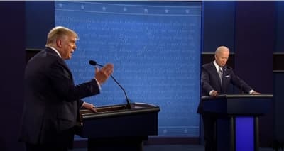 Trump y Biden con rating moderado