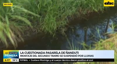 A pasos de polémica pasarela, abundan criaderos de mosquitos