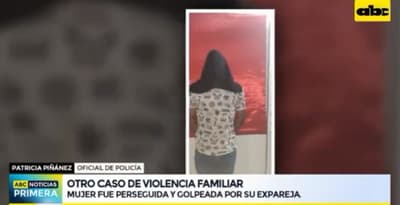 Hombre persigue a su expareja hasta un motel y la golpea