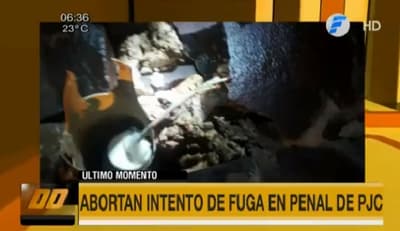 Evitan fuga masiva en penal de Pedro Juan Caballero