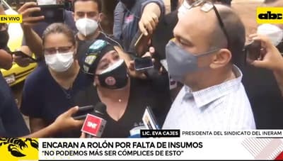 Embretan a Rolón, él se quiebra y pide disculpas