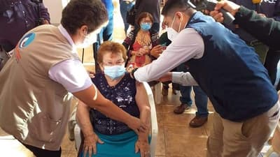 El lunes inicia vacunación para mayores de 70 años