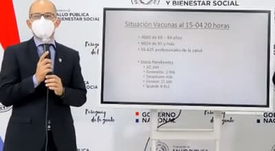 Salud investiga “efecto adverso” de vacuna en enfermera intubada