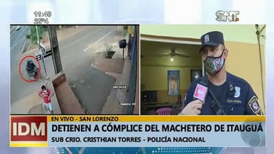 Detienen a cómplice del “Machetero de Itauguá”