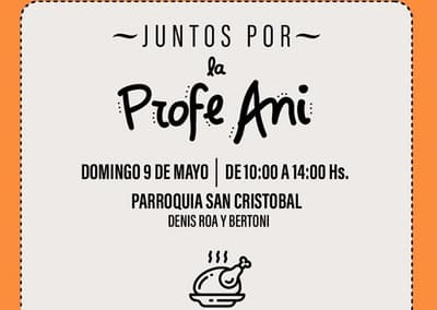 Invitan a comida solidaria a beneficio de paciente con cáncer