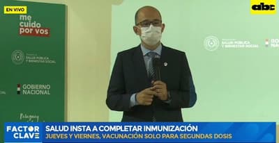 Salud marca agendamiento para aplicar la segunda dosis