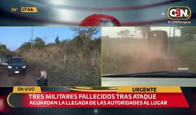 Atentado con explosivos deja tres militares fallecidos