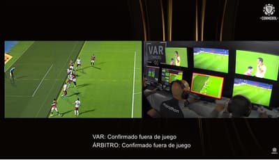 Borran del juego de Olimpia a responsables de error bochornoso