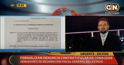 Senadores denuncian a titular de la Conajzar por varios delitos