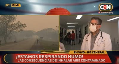 Tapabocas KN95 es el más apto para resguardarse de intensa humareda, dice especialista