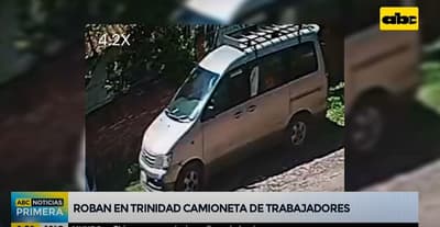 Arquitecto sufre el robo de su camioneta en el barrio Trinidad