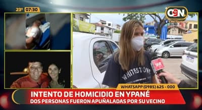 Pareja sufre ataque en Ypané y hombre está grave