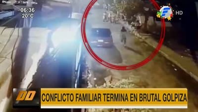 Denuncian golpiza tras conflicto familiar