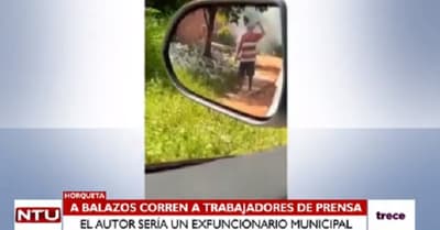 Exfuncionario municipal de Horqueta repele con disparos a comunicadores