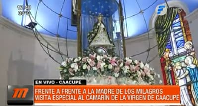 Muestran circuito para llegar al camarín de la Virgen de Caacupé