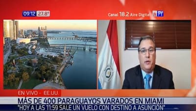 Vuelo de paraguayos saldrá de Miami al mediodía, dicen