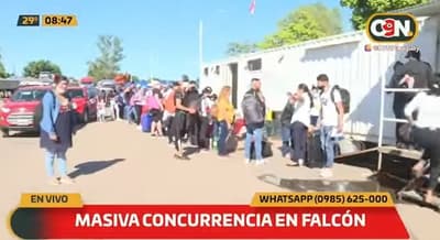 Reportan masivo ingreso desde Argentina