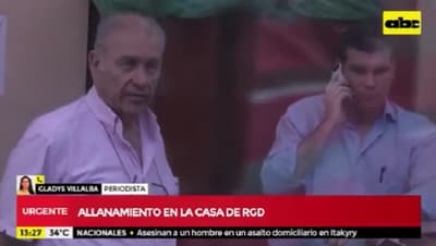 Allanan vivienda de Ramón González Daher