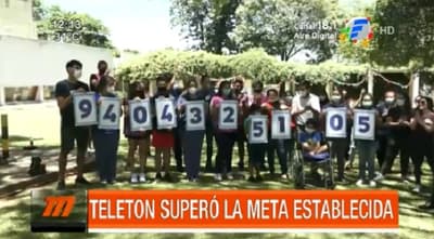 Teletón supera la meta luego de su tradicional maratón