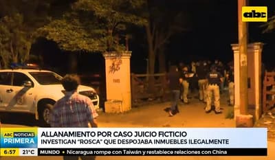 Fiscalía investiga desalojo tildado de fraudulento en Luque