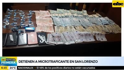 Campera en pleno enero delata a “microtraficante” en San Lorenzo