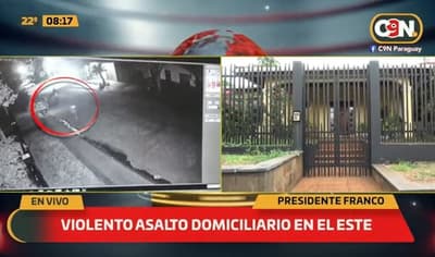 Grupo armado asalta a familia en Franco