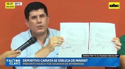 Deportivo Capiatá niega haber recibido dinero de esquema de lavado