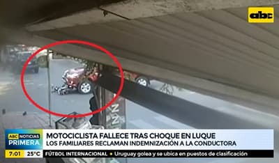 Familiares de motociclista fallecido piden indemnización a conductora
