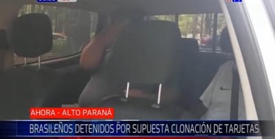 Detienen a brasileños tras intento de “clonación” de tarjetas