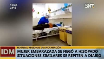 Aclaran que hisopado en hospitales se hace por protocolo tras video viralizado