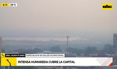Respirar humo de incendios equivale a fumar miles de cigarrillos, según especialista