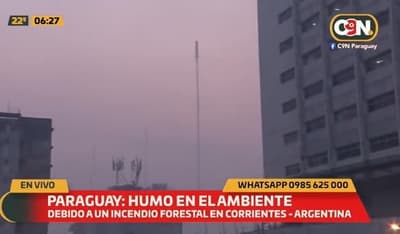 Humo persistirá al menos hasta el jueves, pronostican