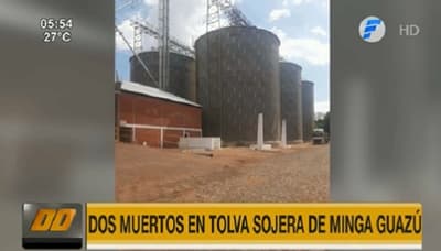 Trabajadores mueren en silo de Minga Guazú