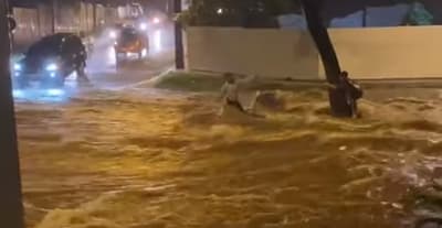 Senador agradece a trabajador que salvó a su hijo