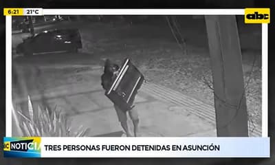 Detienen a tres sospechosos de cometer robos domiciliarios