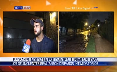 Roban moto a estudiante tras solo un día de uso