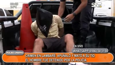 Detienen a sospechoso de asesinar a su tío en Lambaré