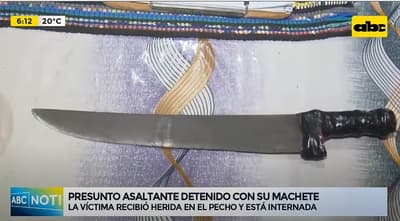 Detienen a sospechoso de apuñalar a adulto mayor en asalto